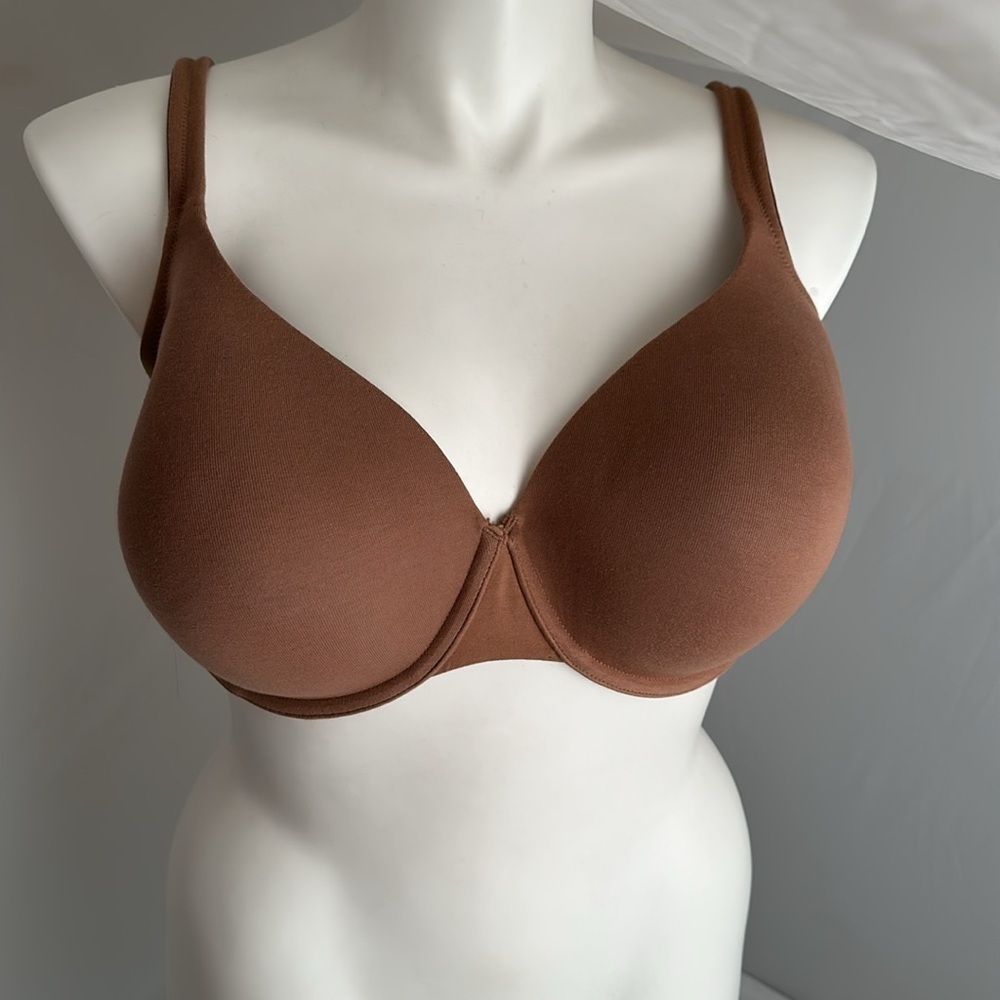 Cacique Lightly Lined T-shirt bra brown